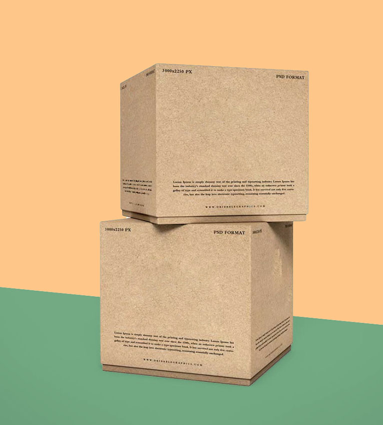 Cube Corrugated Boxes